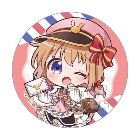 『ご注文はうさぎですか? BLOOM』缶バッジ /ココア 郵便屋ver.